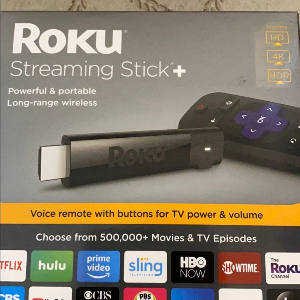 New roku streaming stick plus 4K
